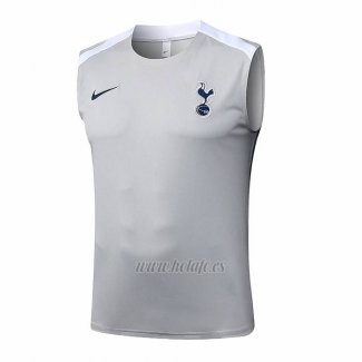 Camiseta de Entrenamiento Tottenham Hotspur Sin Mangas 2025-2026 Gris