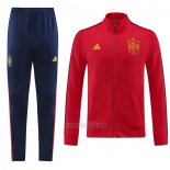 Chandal de Chaqueta del Espana 2022-2023 Rojo