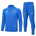 Chandal de Rompevientos del Real Madrid 2026-2027 Azul