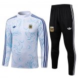 Chandal de Sudadera del Argentina Nino 2026-2027 Blanco