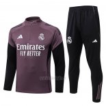 Chandal de Sudadera del Real Madrid 2025-2026 Purpura