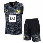 Chandal del Borussia Dortmund Sin Mangas 2024-2025 Negro