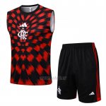 Chandal del Flamengo Sin Mangas 2025-2026 Rojo Negro