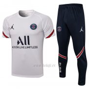 Chandal del Paris Saint-Germain Manga Corta 2021-2022 Blanco