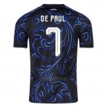 Camiseta Argentina Jugador Rodrigo De Paul Segunda 2026