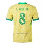 Camiseta Brasil Jugador L.Paqueta Primera 2024