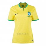Camiseta Brasil Primera Mujer 2022