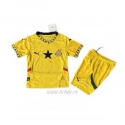 Camiseta Ghana Segunda Nino 2024-2025