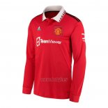 Camiseta Manchester United Primera Manga Larga 2022-2023