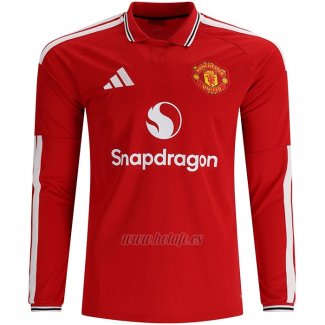 Camiseta Manchester United Primera Manga Larga 2026-2027