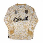 Camiseta Palestina Special Manga Larga 2025-2026 Amarillo