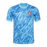 Camiseta Portugal Portero 2024 Azul