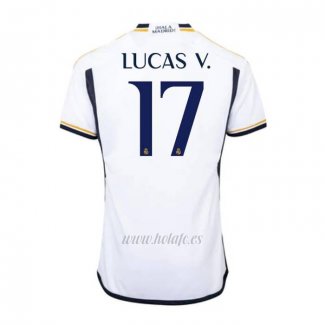 Camiseta Real Madrid Jugador Lucas V. Primera 2023-2024