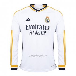 Camiseta Real Madrid Primera Manga Larga 2023-2024