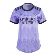 Camiseta Real Madrid Segunda Mujer 2022-2023