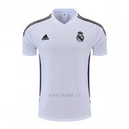 Camiseta de Entrenamiento Real Madrid 2022-2023 Blanco y Purpura