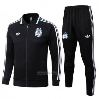 Chandal de Chaqueta del Argentina Nino 2026-2027 Negro