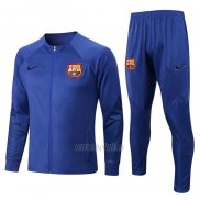 Chandal de Chaqueta del Barcelona 2022-2023 Azul