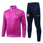 Chandal de Chaqueta del Barcelona Nino 2025-2026 Purpura