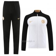 Chandal de Chaqueta del Chelsea 2023-2024 Blanco