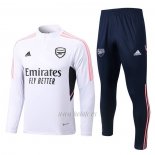 Chandal de Sudadera del Arsenal 2022-2023 Blanco