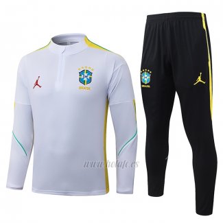 Chandal de Sudadera del Brasil 2026-2027 Blanco