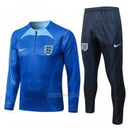 Chandal de Sudadera del Inglaterra 2022-2023 Azul