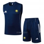 Chandal del Al Nassr Sin Mangas 2025-2026 Azul