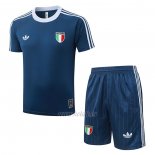 Chandal del Italia Manga Corta 2026-2027 Azul - Pantalon Corto