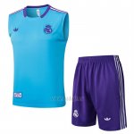 Chandal del Real Madrid Sin Mangas 2025-2026 Azul