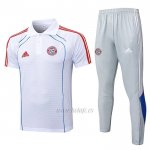Conjunto Polo del Bayern Munich 2025-2026 Blanco