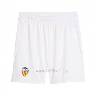 Pantalones Valencia Primera 2025-2026 Blanco