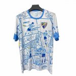 Tailandia Camiseta Malaga Special 2025-2026 Blanco Azul