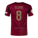 Camiseta Belgica Jugador Tielemans Primera 2024