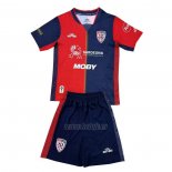Camiseta Cagliari Calcio Primera Nino 2024-2025