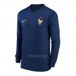 Camiseta Francia Primera Manga Larga 2022