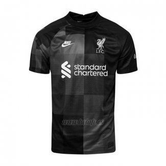 Camiseta Liverpool Portero 2021-2022 Negro