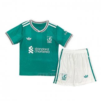 Camiseta Liverpool Tercera Nino 2025-2026