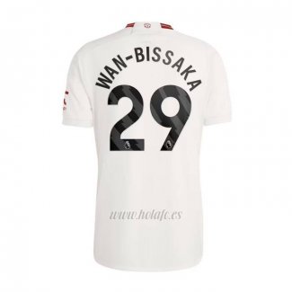 Camiseta Manchester United Jugador Wan-Bissaka Tercera 2023-2024