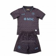 Camiseta Napoli Tercera Nino 2025-2026