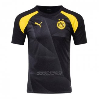 Camiseta Pre Partido del Borussia Dortmund 2023 Negro