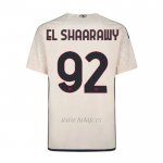 Camiseta Roma Jugador El Shaarawy Segunda 2023-2024