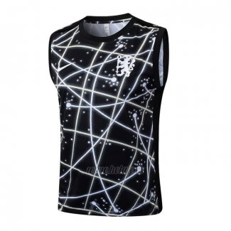 Camiseta de Entrenamiento Chelsea Sin Mangas 2025-2026 Negro