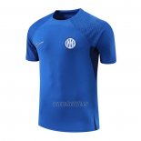 Camiseta de Entrenamiento Inter Milan 2022-2023 Azul