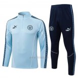 Chandal de Sudadera del Manchester City 2025-2026 Azul