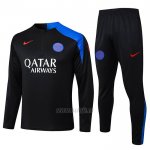 Chandal de Sudadera del Paris Saint-Germain Nino 2025-2026 Negro