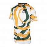 Tailandia Camiseta Olympique Marsella OM Africa 2021 Blanco Naranja Verde