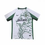 Tailandia Camiseta Sporting Special 2025-2026 Blanco Verde