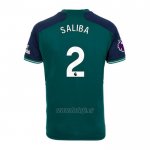 Camiseta Arsenal Jugador Saliba Tercera 2023-2024