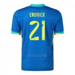 Camiseta Brasil Jugador Endrick Segunda 2024